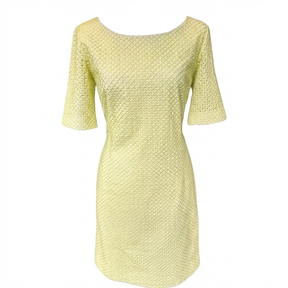 Antonio Melanie Embroidered Sheath Dress Size 0